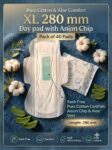 Pure cotton anion sanitary pads extra Large size 280 mm  pack of 40 pc