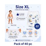 Baby diaper Extra large (XL) size 12 to 18 kg pack of 40 pc