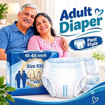 Adult diaper Extra Large(XXL) size pant style pack of 40 pc
